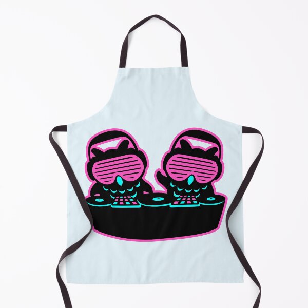 Item preview, 2 DJ Owls Mixer vinyl music Club Two Party Duo Fun designed and sold by shirt-o-mat.