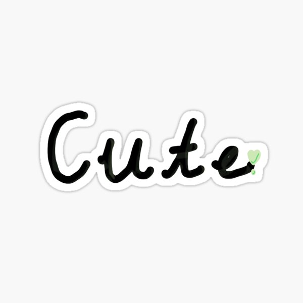 Artikel-Vorschau von Niedlicher Brief im grünen Schatten, designt und verkauft von Cute-Sparkly.