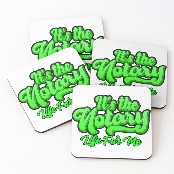 Item preview, It's the Notary Life for Me - Green Bold Notary Public Design designed and sold by NotaryLife.