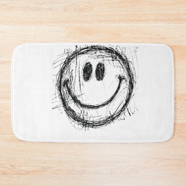 Item preview, Smiley face ballpoint pen drawing designed and sold by byBenci.