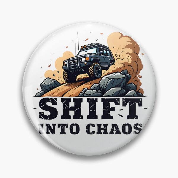 Item preview, Shift Into Chaos - Off-Road 4x4 Adventure Design designed and sold by AnnDesignStudio.