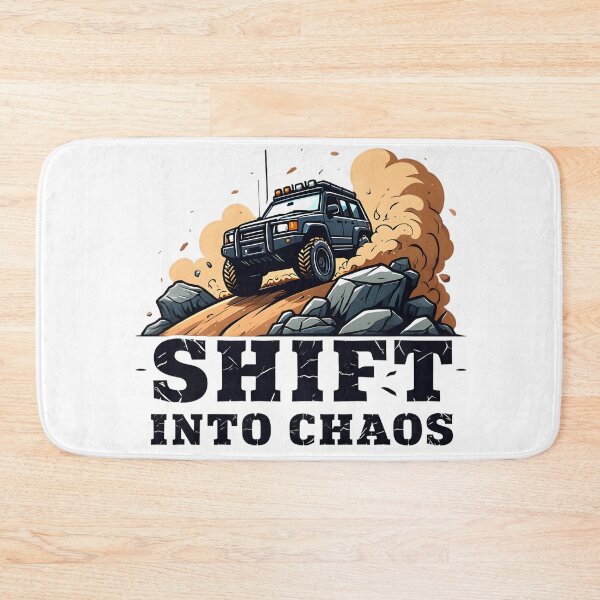 Item preview, Shift Into Chaos - Off-Road 4x4 Adventure Design designed and sold by AnnDesignStudio.
