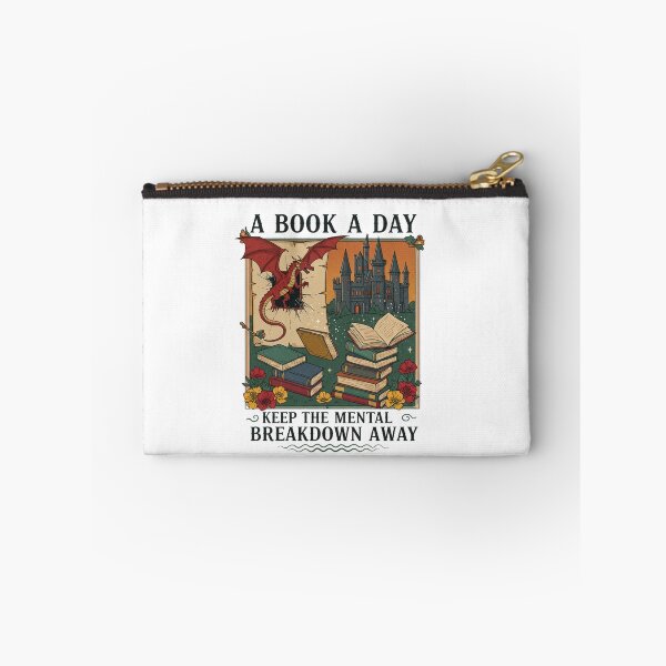 Item preview, A Book A Day – Fantasy Dragon Castle Book Lover Sweatshirt Design designed and sold by Colorful-Garden.
