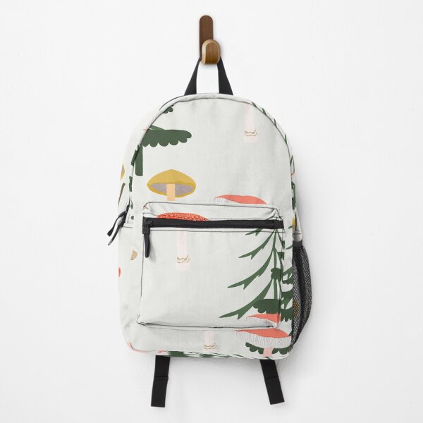 Item preview, Seamless childish pattern with cute mushrooms in the wood. Creative autumn forest. designed and sold by MatyKotiv.