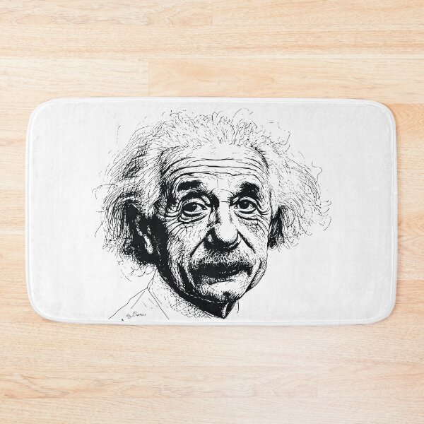 Item preview, Einstein ballpoint pen drawing designed and sold by byBenci.