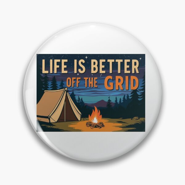 Item preview, Life is better off – Overnight camping under the stars designed and sold by StormArte.