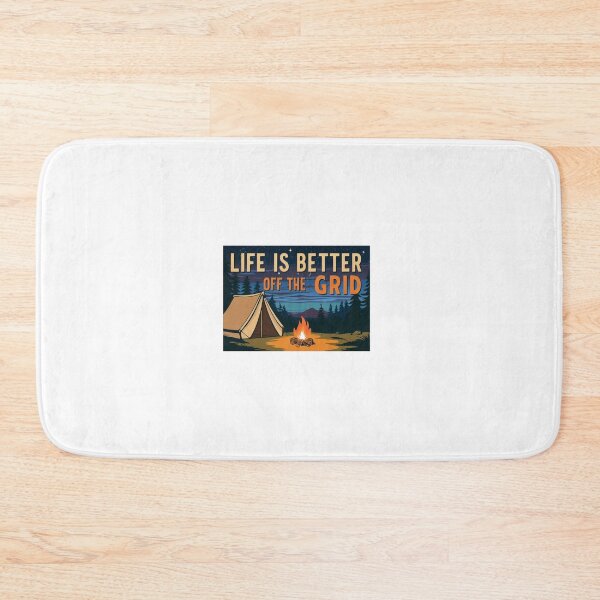 Item preview, Life is better off – Overnight camping under the stars designed and sold by StormArte.