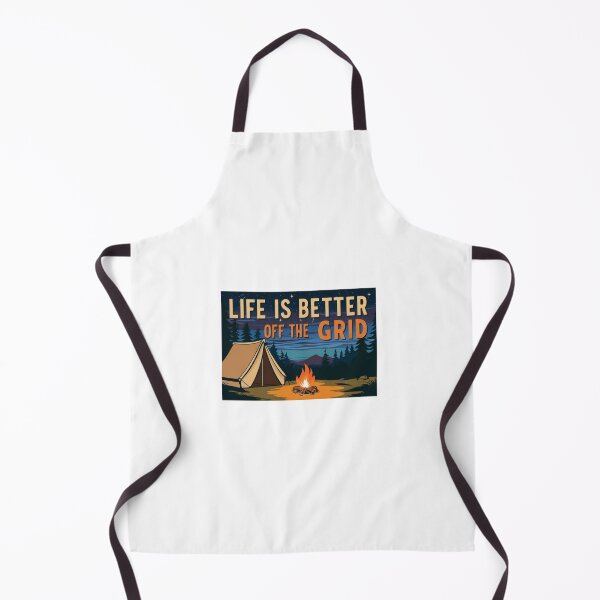 Item preview, Life is better off – Overnight camping under the stars designed and sold by StormArte.