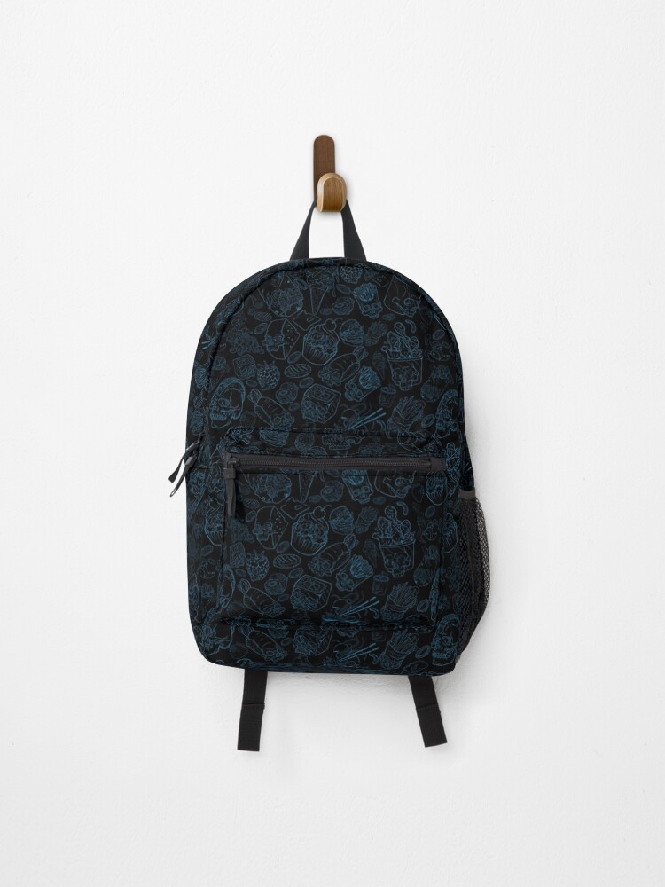 Thumbnail 1 of 3, Backpack, Food for Thought Pattern designed and sold by RDesignsYYC.