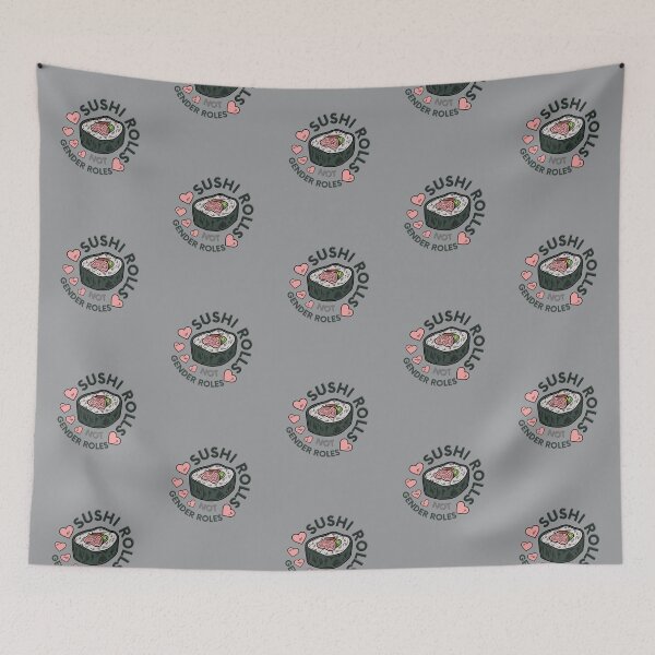 Item preview, Sushi Rolls Over Roles designed and sold by Zakrytos ★★★★★.