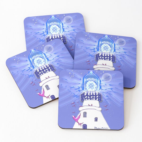 Item preview, Lighthouse illuminating paths designed and sold by Diola Sotelo.