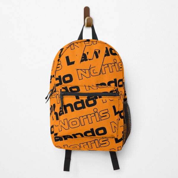 Item preview, Lando Norris LN orange black inspired pattern designed and sold by Pink Polar F1.