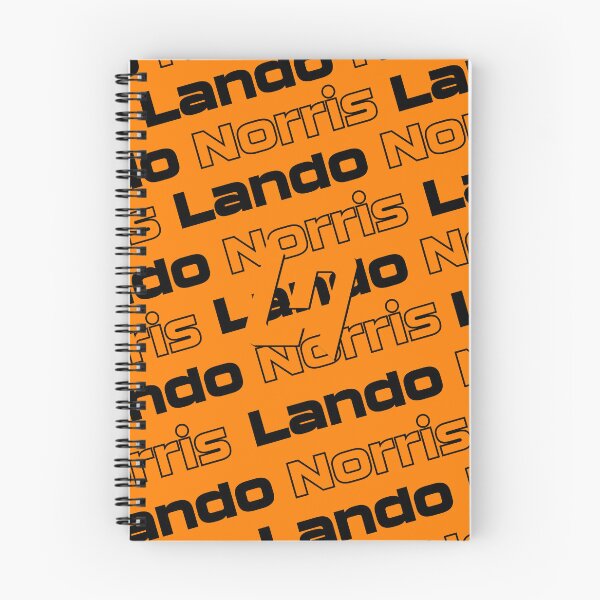 Item preview, Lando Norris LN orange black inspired pattern  designed and sold by Pink Polar F1.