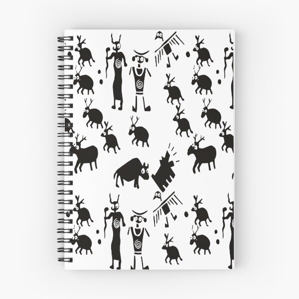 Item preview, Cave Doodles – Travesuras prehistóricas designed and sold by pinovolpino.