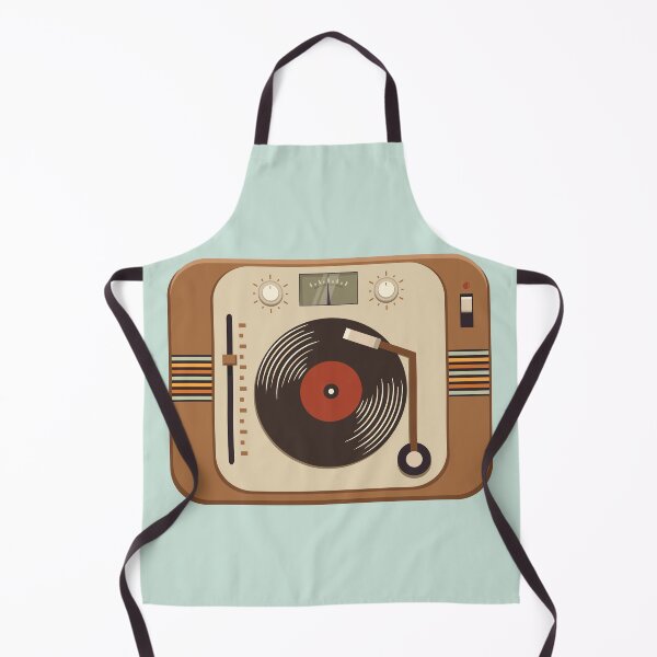 Artikelvorschau, Alter Vintage-Grammophonspieler oder ein Vinyl-Plattenspieler, Vektorillustration, Draufsicht entworfen und verkauft von Familyshmot.