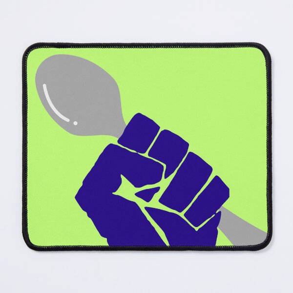 Item preview, Fist holding a spoon in response to Trump  designed and sold by Breezy Day by Meg Gregory.