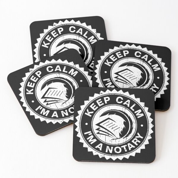 Item preview, Keep Calm I’m a Notary - Vintage Stamp Design for Notary Professionals designed and sold by NotaryLife.