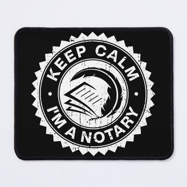 Item preview, Keep Calm I’m a Notary - Vintage Stamp Design for Notary Professionals designed and sold by NotaryLife.