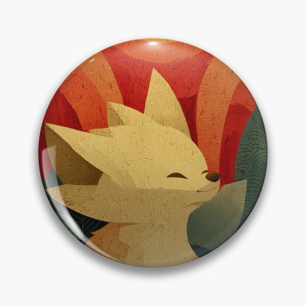 Artikelvorschau, „Ember Spirit“ – Gemütlicher Kitsune entworfen und verkauft von GenXSchematic.