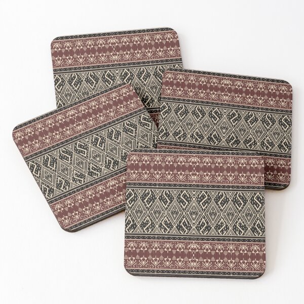 Item preview, Ikat silk weaving pattern seamless background designed and sold by Wednesday Art design .