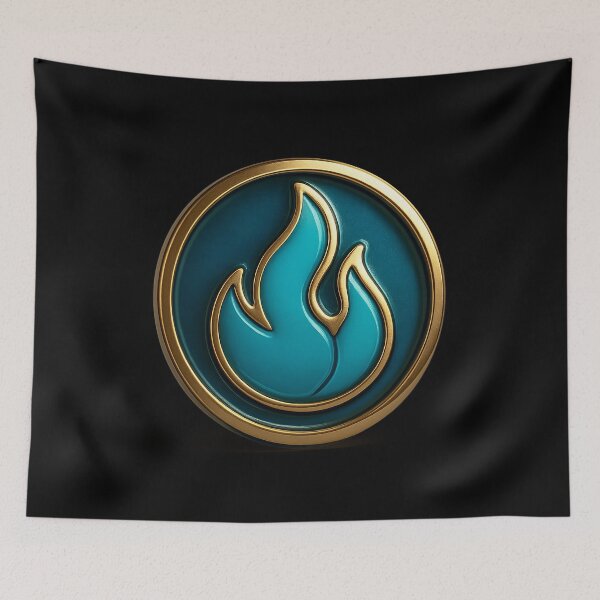 Item preview, Flaming Harmony: The Power of Blue Fire designed and sold by Girih.
