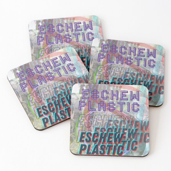 Item preview, Eschew Plastic  designed and sold by Breezy Day by Meg Gregory.