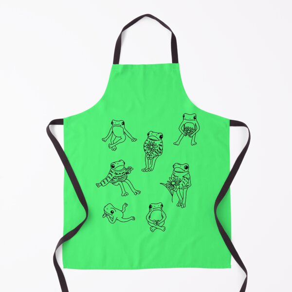 Item preview, cute cozy frogs hand drawn designed and sold by miss madison creates.