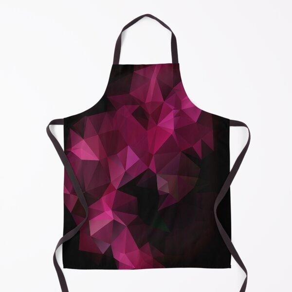 Item preview, Abstract print geometrical pattern of triangles polygon. Fabric design in bright colors designed and sold by fuzzyfox.