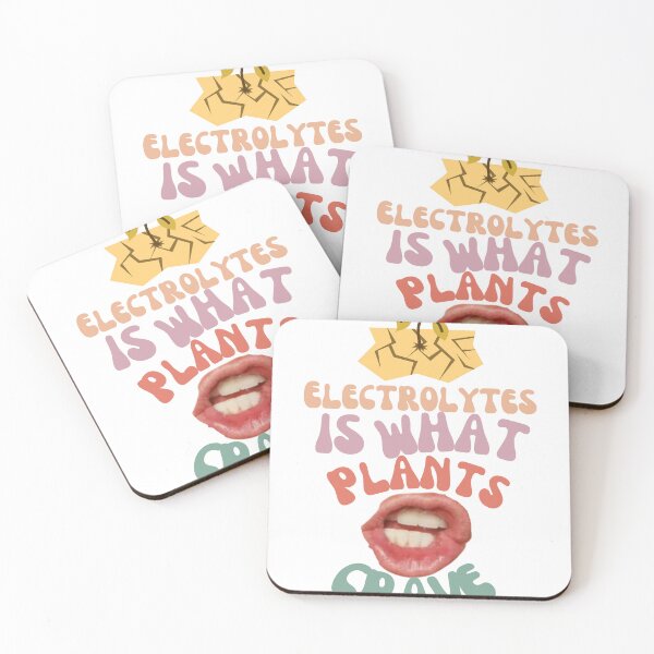 Item preview, Electrolytes is what plants crave with Trump mouth. designed and sold by Breezy Day by Meg Gregory.