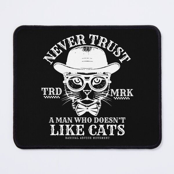 Item preview, A man who doesn't like cats designed and sold by Peerless-Prime.