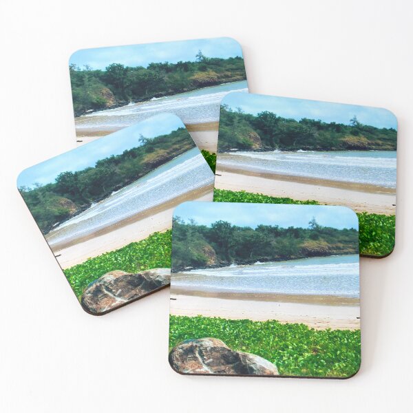 Item preview, Hawaii beach paradise at Hanalei Bay, Kauai | Hawaiian gifts designed and sold by Lindsay Marie Patterns.