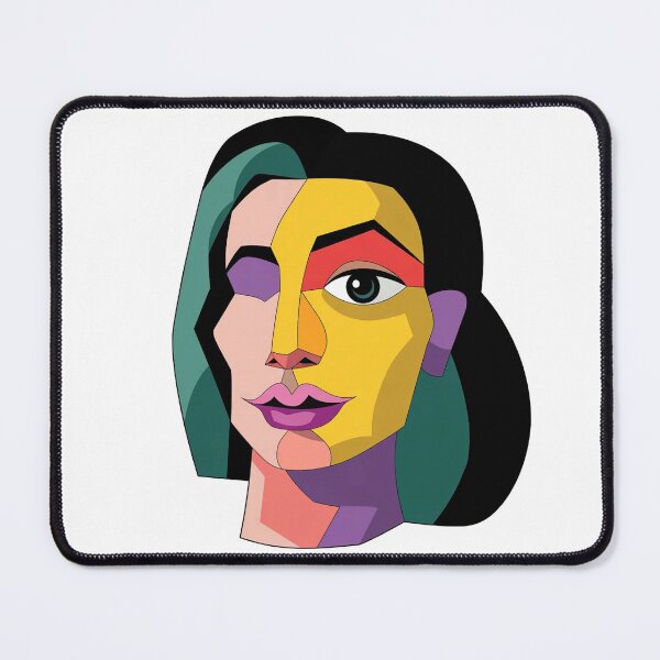 Item preview, Abstract Cubist Face designed and sold by Gentle40Winks.
