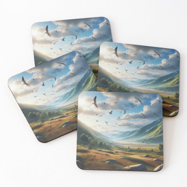 Item preview, Birds soaring through the sky designed and sold by Arleven.