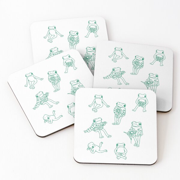 Item preview, cute cozy frogs  designed and sold by miss madison creates.