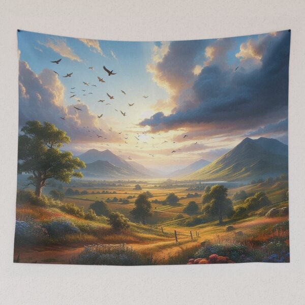 Item preview, Birds soaring through the sky designed and sold by Arleven.