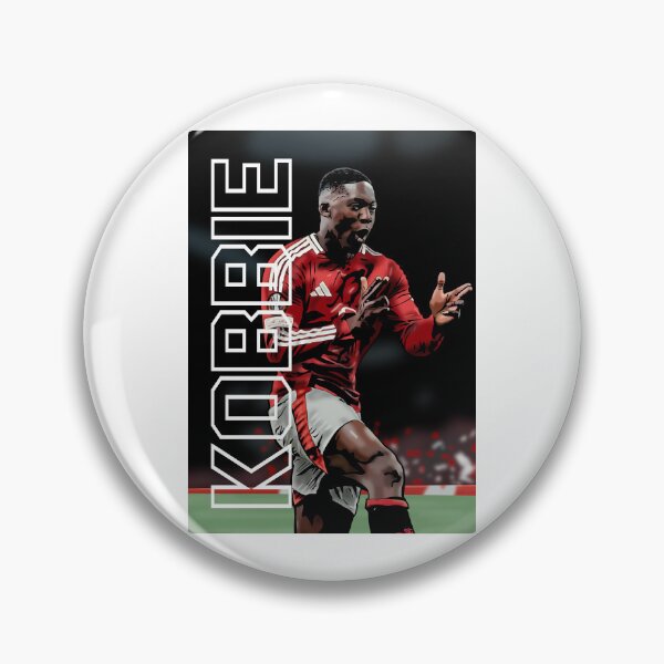 Item preview, Kobbie Mainoo Europa League Magic – Goal vs Lyon Artwork designed and sold by GrizzlyCollective.