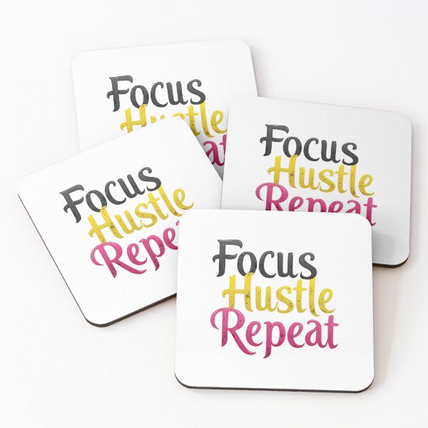 Item preview, Focus Hustle Repeat designed and sold by gogettadriptees.