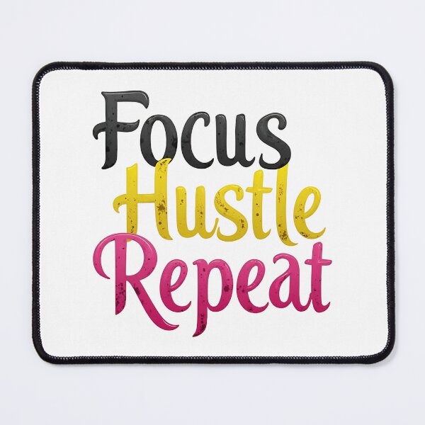 Item preview, Focus Hustle Repeat designed and sold by gogettadriptees.