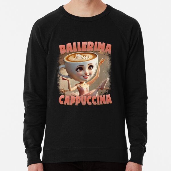 Item preview, Ballerina Cappuccina — Dance with Caffeine designed and sold by GeekStorie.