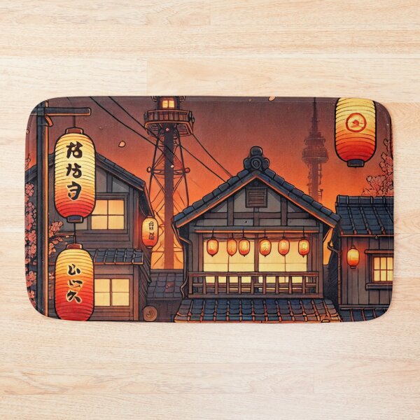 Item preview, Tokyo Suburbs Lofi Lantern Dream designed and sold by DreamCraze.