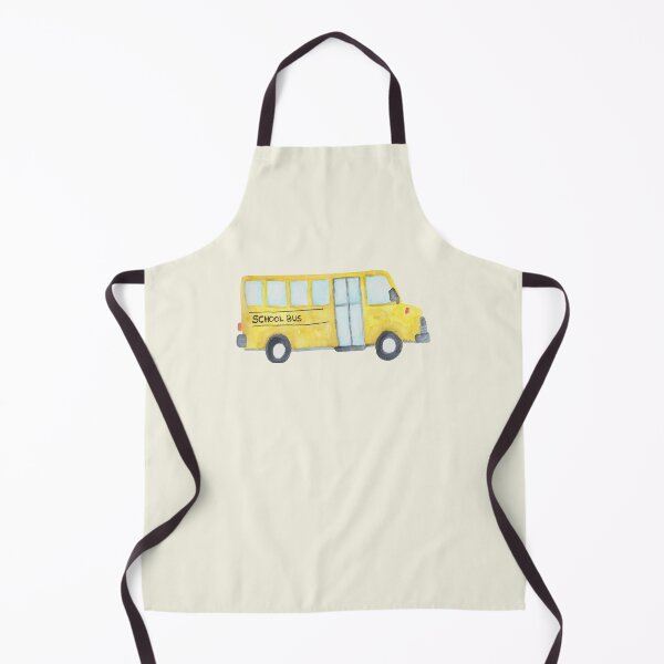 Item preview, School Bus Pattern – Watercolor Back to School Art designed and sold by Katherine Ann.