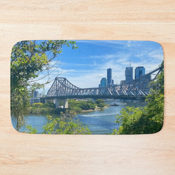 Item preview, Brisbane Australia Story Bridge | New Farm Queensland Photography designed and sold by Lindsay Marie Patterns.