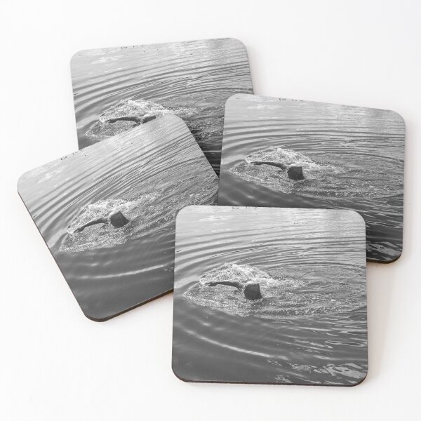 Item preview, Man swimming in a river designed and sold by felipequeiroz.