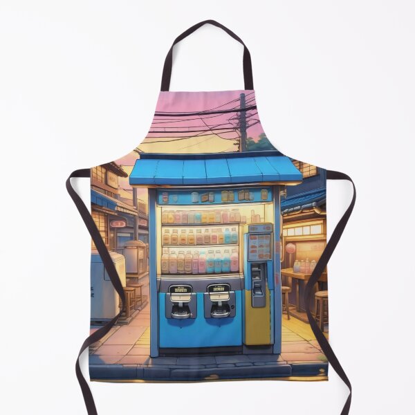 Item preview, Lofi City Retrowave Japanese Vending Machine designed and sold by DreamCraze.