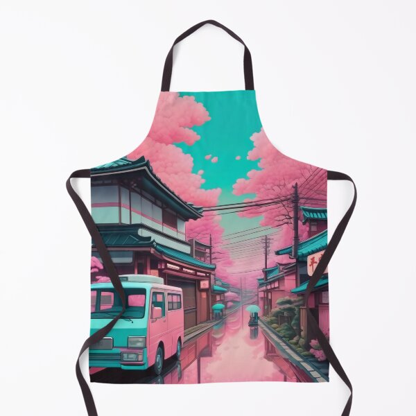 Item preview, Hanami Retrowave Japanese Lofi Illustration designed and sold by DreamCraze.