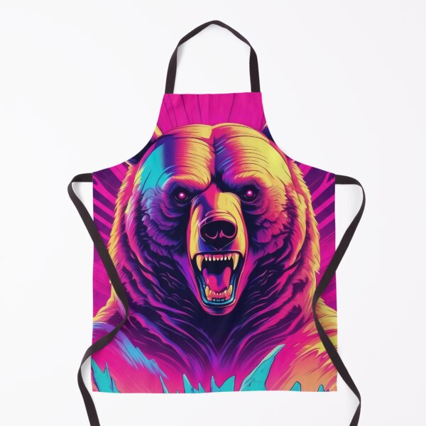 Item preview, New Retro Wave Horror Bear designed and sold by DreamCraze.