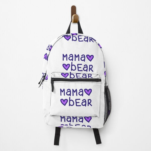Item preview,  Mama Bear, Indigo Cute Simple Purple Hearts designed and sold by Memes N Lore .