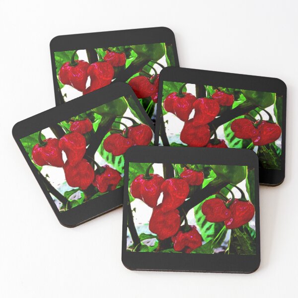 Item preview, Spicy peppers #9 Red Savina Habanero designed and sold by Helios Be. Lavsh.