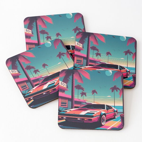 Item preview, 80s Retro Coast Ferrari Drive designed and sold by DreamCraze.
