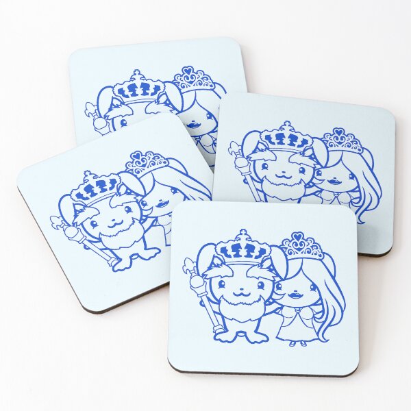 Item preview, Rabbit King Crown Queen Couple Ruler Love Cute Fun designed and sold by shirt-o-mat.